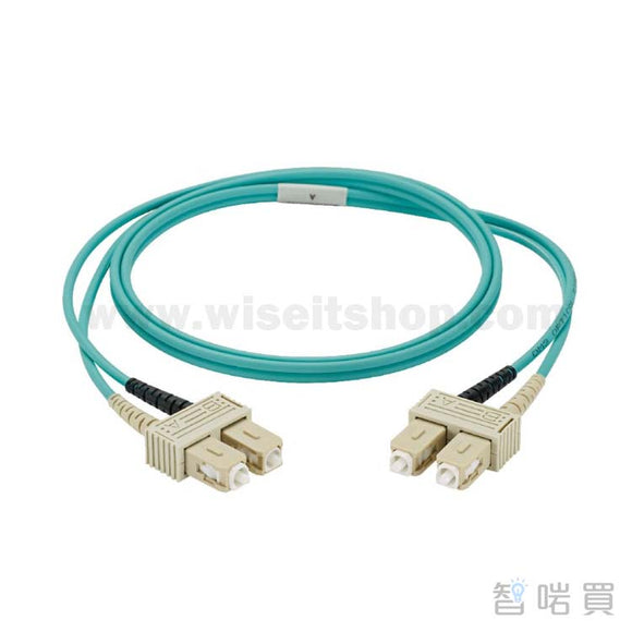 PANDUIT Fiber Patch Cord, SC to SC, OM3, Riser, duplex (3 mm jacket)(1M/ 2M/ 3M/ 5M) - ChiarmBuy