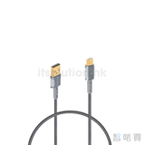 ProMini Micro-USB to USB 快充銅製數據傳輸線 - ChiarmBuy