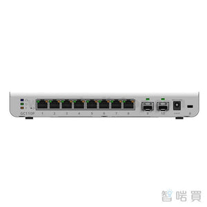 NETGEAR GC110P 智能雲交換機 - Insight 網管 8 端口千兆 PoE 帶 2 光纖端口 (62W)