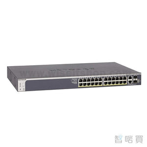 NETGEAR GS728TXP 千兆可堆疊智能網管交換機(195W)